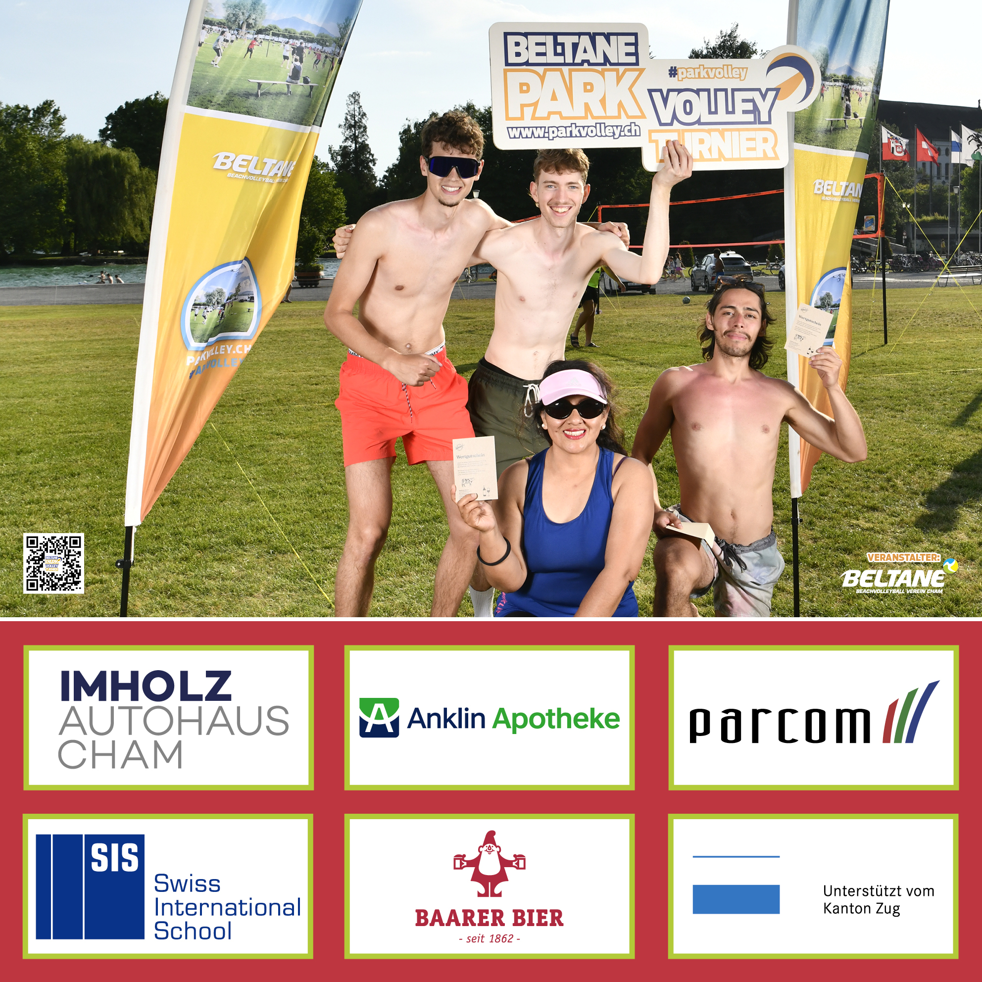 Latin Brothers am Beltane Park-Volleyball Turnier 2025 in Cham